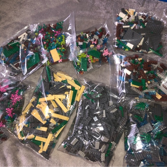 NEW 3320PCSBlock Tree House/ pond Building Garden, Waterfall,Cherry Blossom - Picture 12 of 13